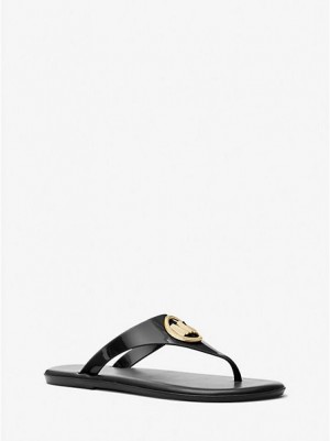 Michael Kors Carmen Pvc Jelly Sandalen Damen Schwarz | 217903-FAD