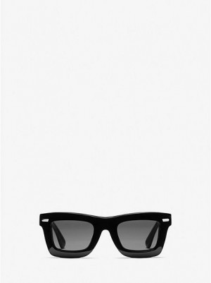 Michael Kors Central Park Sonnenbrille Damen Schwarz | 029785-JGV