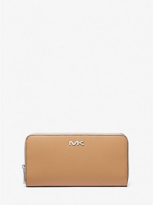 Michael Kors Cooper Textured Faux Leder Smartphone Geldbörse Damen Braun | 435691-CXB