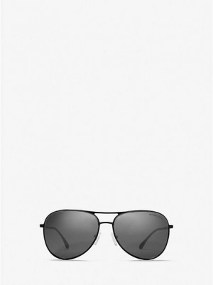 Michael Kors Kona Sonnenbrille Damen Schwarz | 917628-WDS