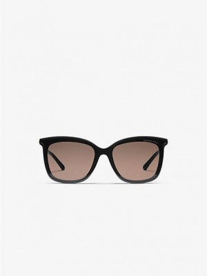 Michael Kors Zermatt Sonnenbrille Damen Schwarz | 415873-SPX