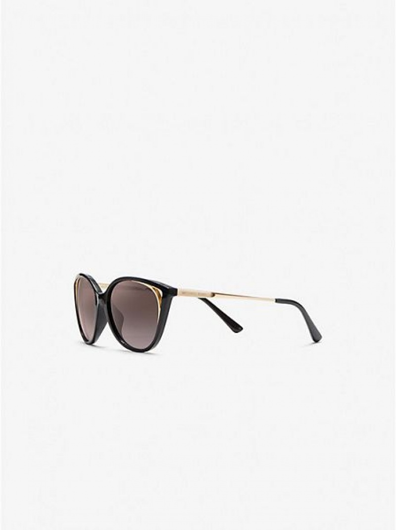 Michael Kors Alexandria Sonnenbrille Damen Schwarz | 107869-ZJC