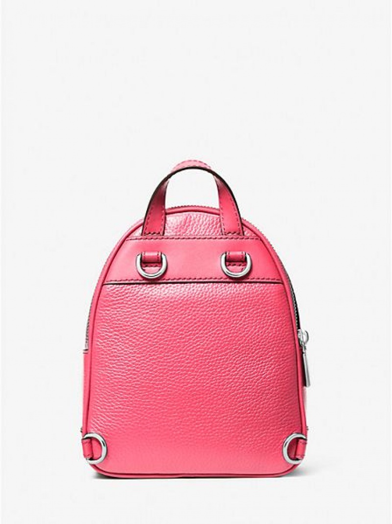 Michael Kors Brooklyn Extra-small Pebbled Leder Rucksack Damen Rosa | 340768-WIG