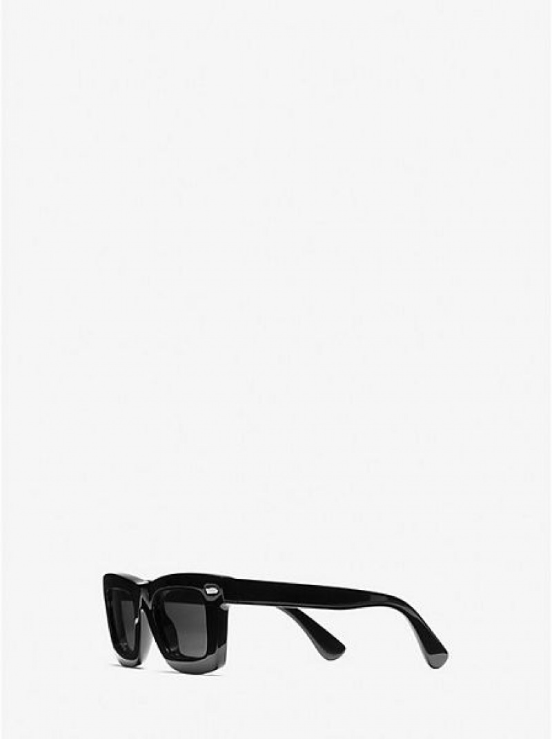 Michael Kors Central Park Sonnenbrille Damen Schwarz | 029785-JGV