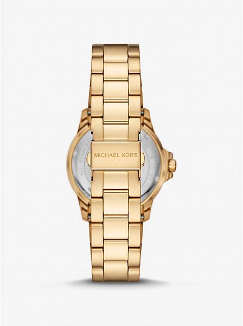 Michael Kors Slim Everest Uhren Damen Gold | 529183-OQM